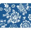 Parato vinilico TNT fiore jolie blu