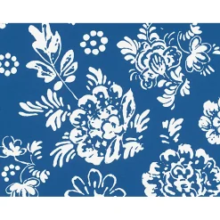 Parato vinilico TNT fiore jolie blu