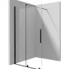 Parete doccia scorrevole Cabaiguán Idrostile 900x1950 mm nero