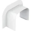 Passaggio a muro per canalina Bianco puro 65x50 mm