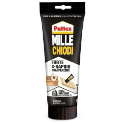 Pattex Millechiodi trasparente 52 g