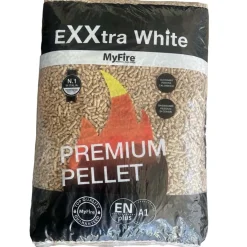 Pellet Exxtra White conifera - Sacco da 15 kg