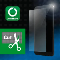 2 pellicole protettive trasparenti per smartphone 175x100mm