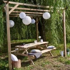 Pergola in legno PATAGONIE 3000x3000xH2450 mm