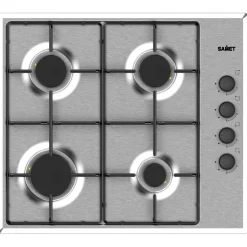 Piano cottura a gas Ariane Inox 4 fuochi 58x51 cm