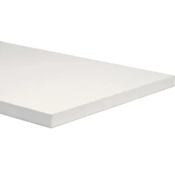 Piano melaminico bianco 1,8x100x20 cm