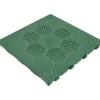 Piastrella da esterno autobloccante in polipropilene Easy line verde 40x40 cm