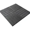 Piastrella da esterno autobloccante in polipropilene effetto legno 40x40x2,5 cm