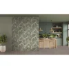 Piastrella in gres porcellanato foglia verde 60 x 120 cm