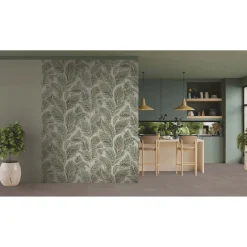 Piastrella in gres porcellanato foglia verde 60 x 120 cm
