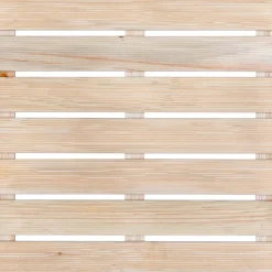 Piastrella zigrinata da esteno in legno 50x50x3,2 cm