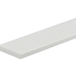 Piattina pvc 1 m 20x3 mm bianco opaco