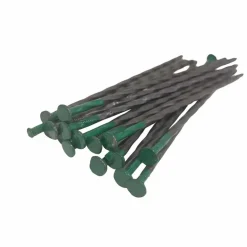 Picchetti a chiodo per fissaggio prato 15 cm 50 pz