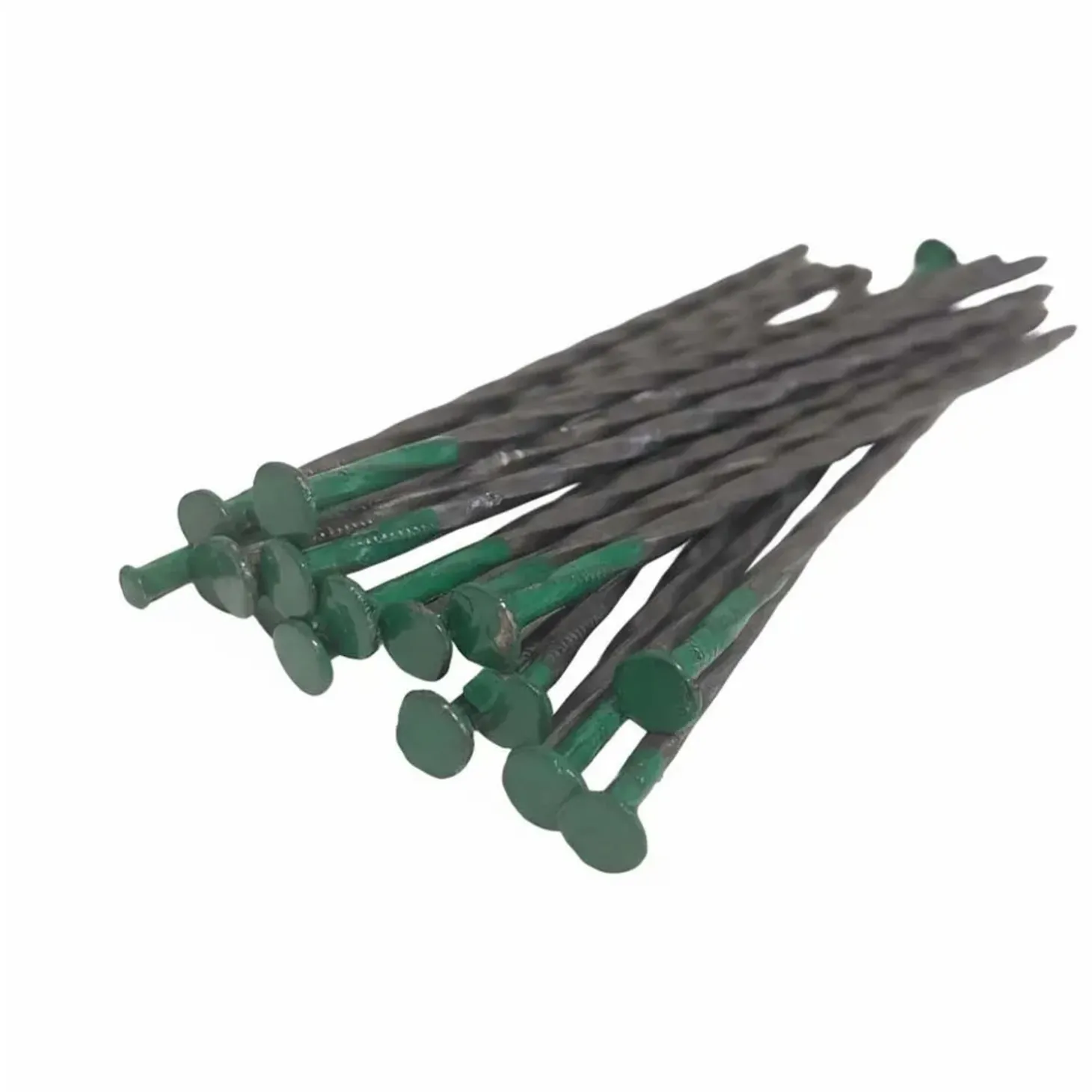 Picchetti a chiodo per fissaggio prato 15 cm 50 pz