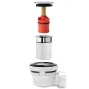 Piletta lavabo quick clac con kit sifone Ø 32mm