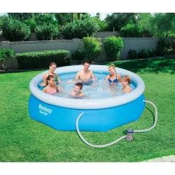 Piscina Bestway Fast Set con pompa filtro a cartuccia Ø 305 cm X 76 cm