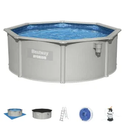 Piscina Bestway Hydrium Ø 360X120 cm con filtro a sabbia