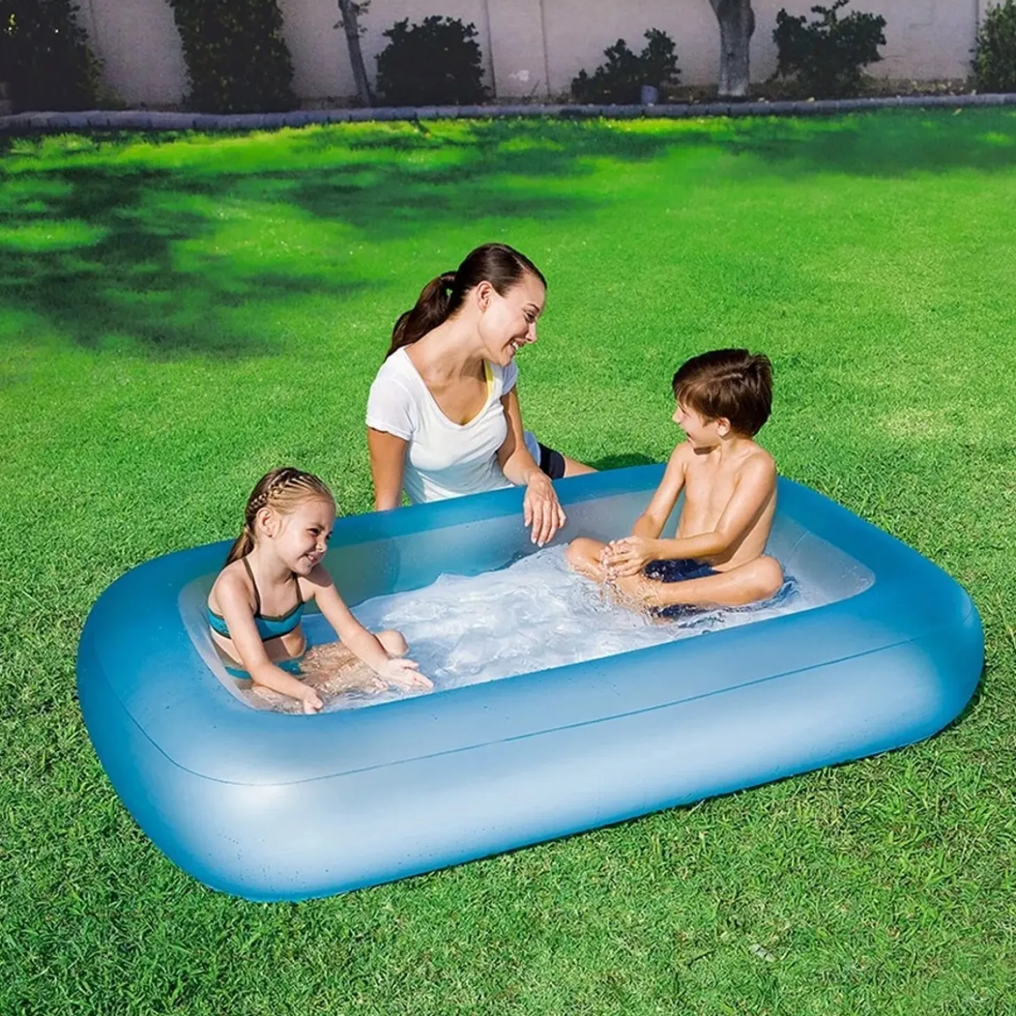 Piscina fuori terra gonfiabile Bestway Aquababe 165x104x25 cm colori assortiti