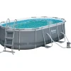 Piscina fuori terra tubolare in pvc/acciaio Bestway Pw SteelFrame 424x250x100 cm
