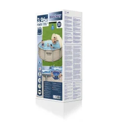 Piscina fuori terra tubolare in pvc/acciaio Bestway Pw Steel Ø 396x107 cm