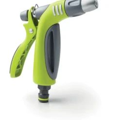 Pistola irrigazione G.F. "METALLO/GOMMA" - (Soft Touch) Lime