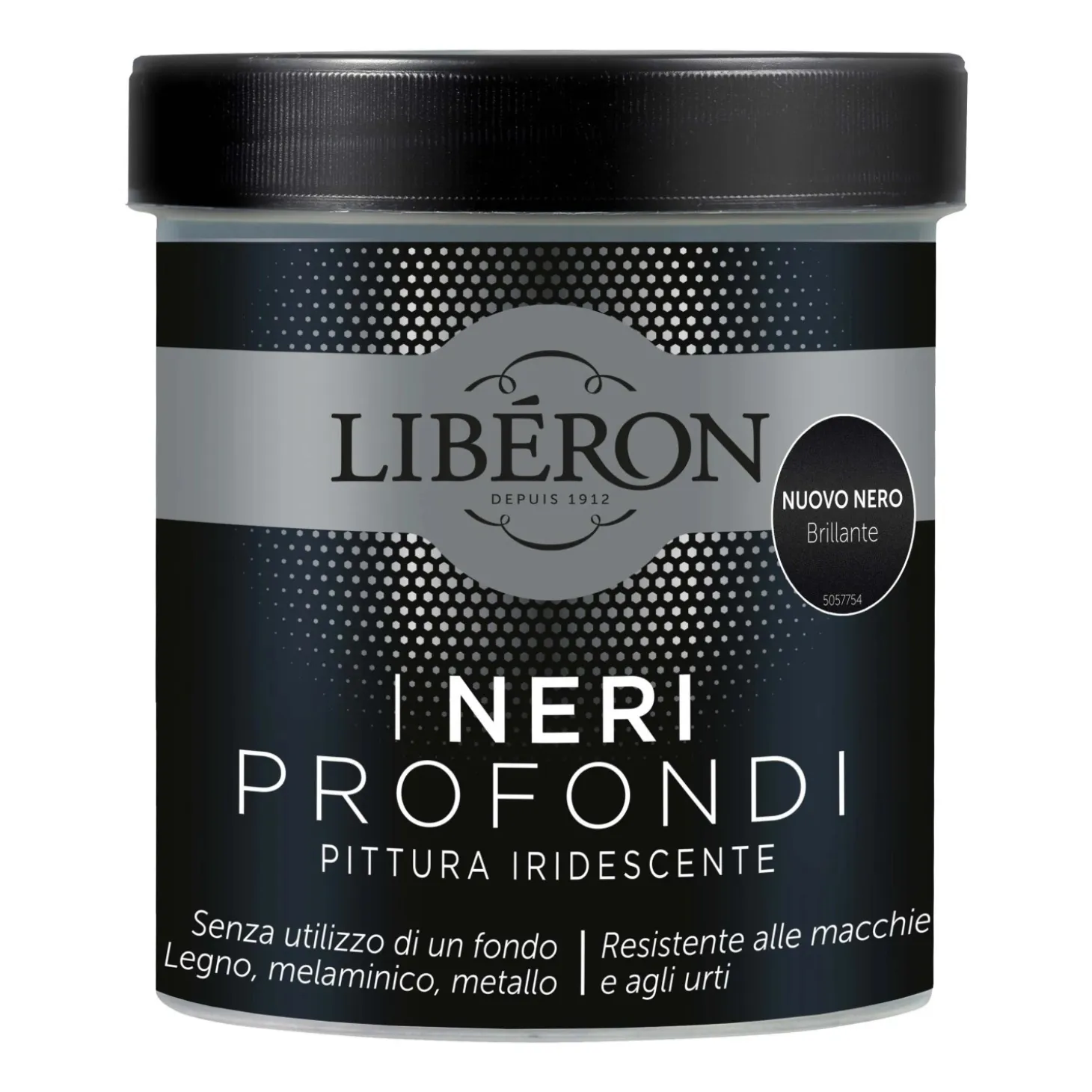 Pittura Iridescente I Neri Profondi Nero brillante 0,5 l
