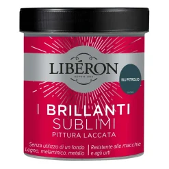 Pittura Laccata I Brillanti Sublimi Blu petrolio 0,5 l