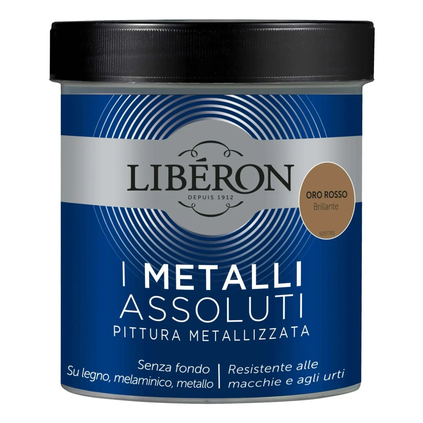 Pittura Metallizzata I Metalli Assoluti Oro-rosso brillante 0,5 l