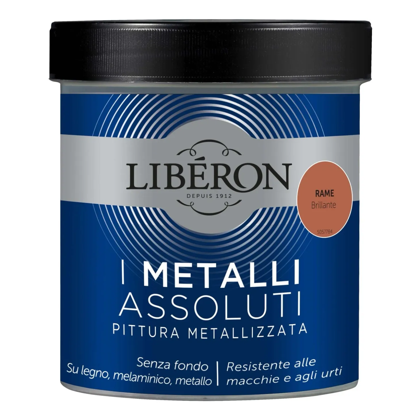 Pittura Metallizzata I Metalli Assoluti Rame brillante 0,5 l
