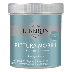 Pittura Mobili a base di Caseina Azzurro isola 0,5 l