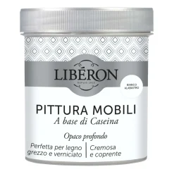 Pittura Mobili a base di Caseina bianco alabastro 0,5 l