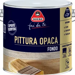 Pittura opaca di fondo 2 l Boero