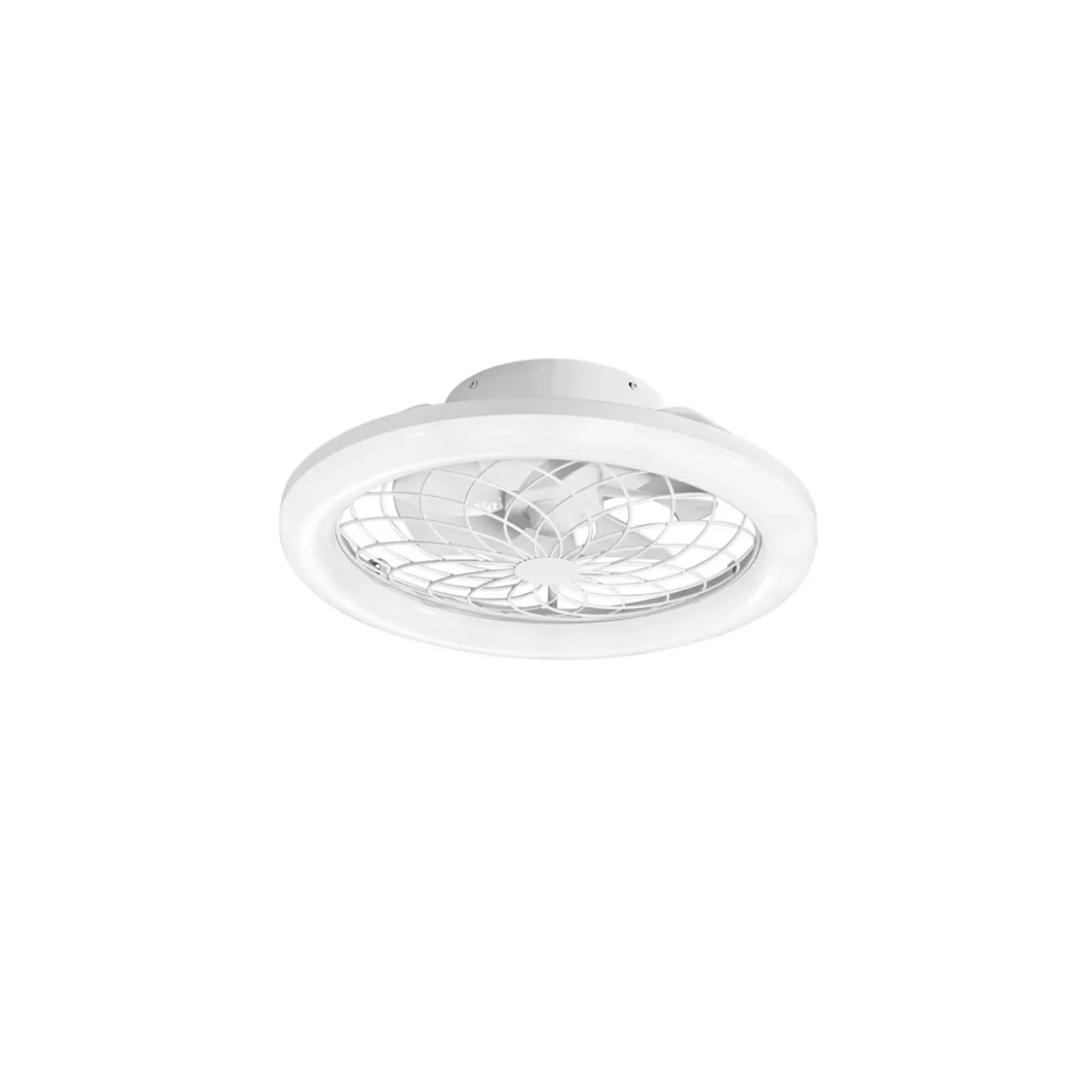 Plafoniera con ventilatore Etesia dimmerabile 5500 lm CCT 40W bianco
