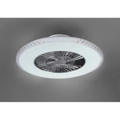 Plafoniera LED con ventilatore Harstad Ø 60 cm