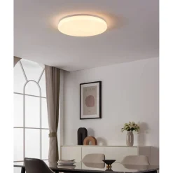 Plafoniera LED effetto cristallo Eglo Totari-Z CCT Ø 53 cm Bianco