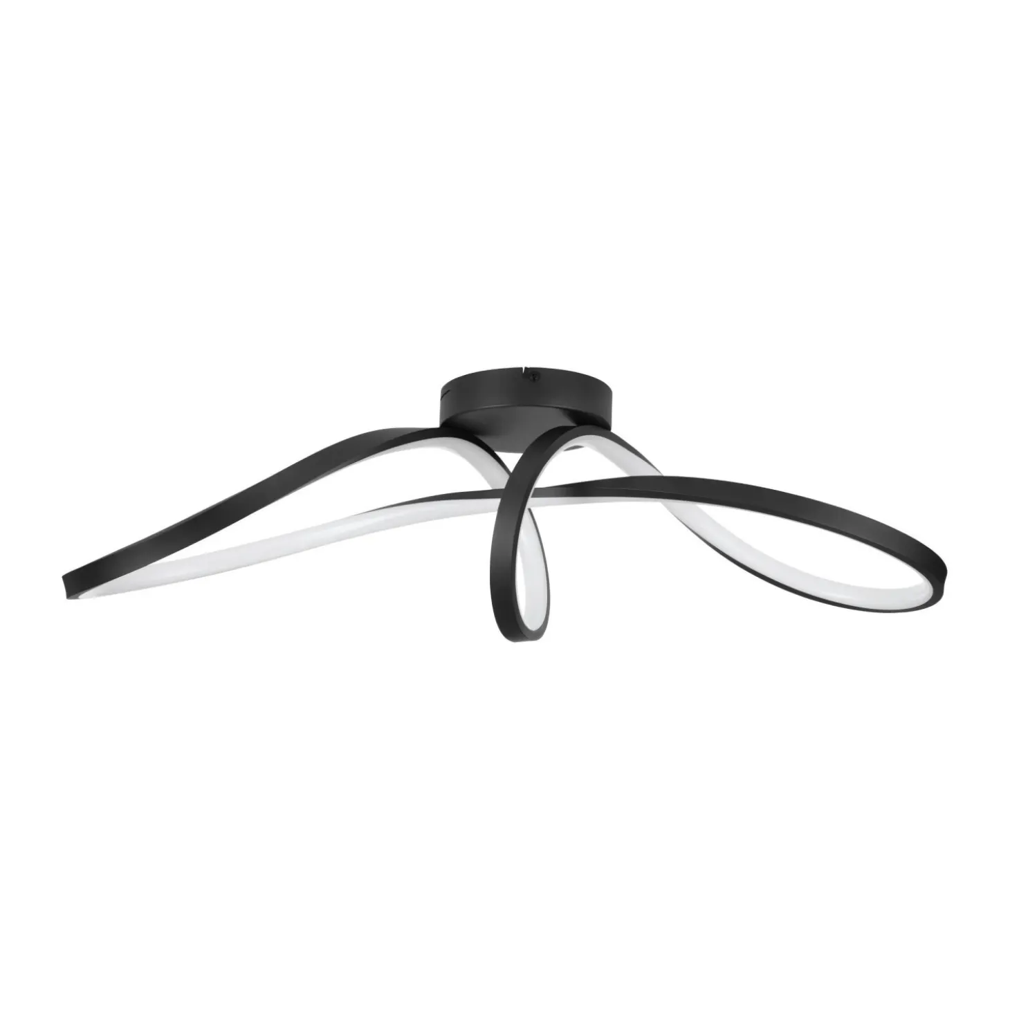 Plafoniera LED Eglo Calarossa-Z Zigbee RGB CCT 22 W 2500 lm Nero