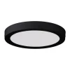 Plafoniera LED Idune-E 2750 lm bianco neutro Ø 30 cm nero