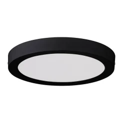Plafoniera LED Idune-E 2750 lm bianco neutro Ø 30 cm nero