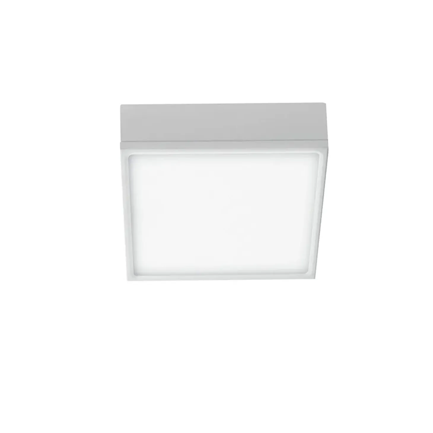 Plafoniera LED Intec Klio 3000 lm bianco neutro 16,7x16,7x5,05 cm