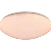 Plafoniera LED Lukida 2000 lm CCT Ø 40 cm glitter