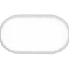 Plafoniera LED Shelly ovale 1900 lm 15x22x8 cm