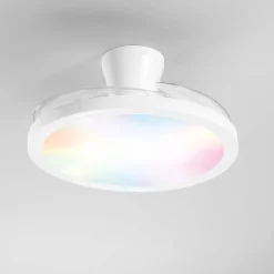 Plafoniera LED ventilatore con pale retrattili Condor bianco 40 W 4050 lm