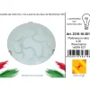 Plafoniera Wave Ø 30 cm bianco