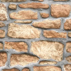 Plastica adesiva in rotolo fantasia muro pietra 67,5 cm x 2 m