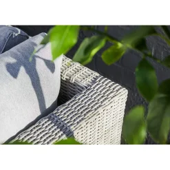 Poltrona da esterno Olea in polyrattan sabbia 65x71x64 cm