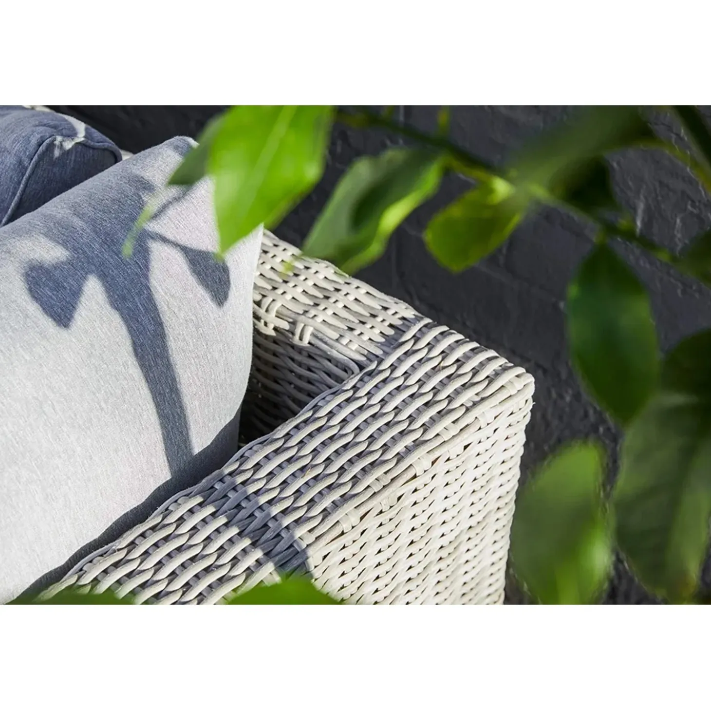 Poltrona da esterno Olea in polyrattan sabbia 65x71x64 cm