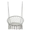 Poltrona sospesa in corda naturale 55x78x65 cm