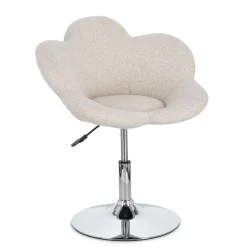 Poltroncina fiore 69x55x81 beige