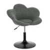 Poltroncina fiore 69x55x81 cm verde scuro