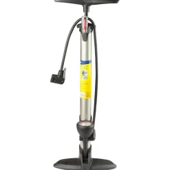 Pompa per bicicletta in alluminio con manometro